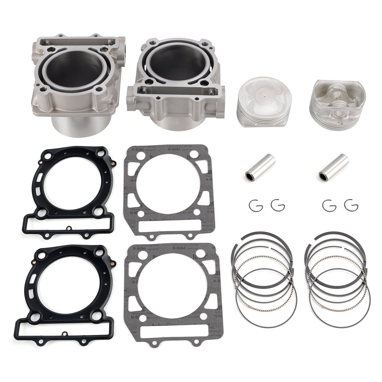 Cylinder Piston Gasket Set For Hisun V Twin Utv 800 Msu Massimo Bennche Hs Tsc