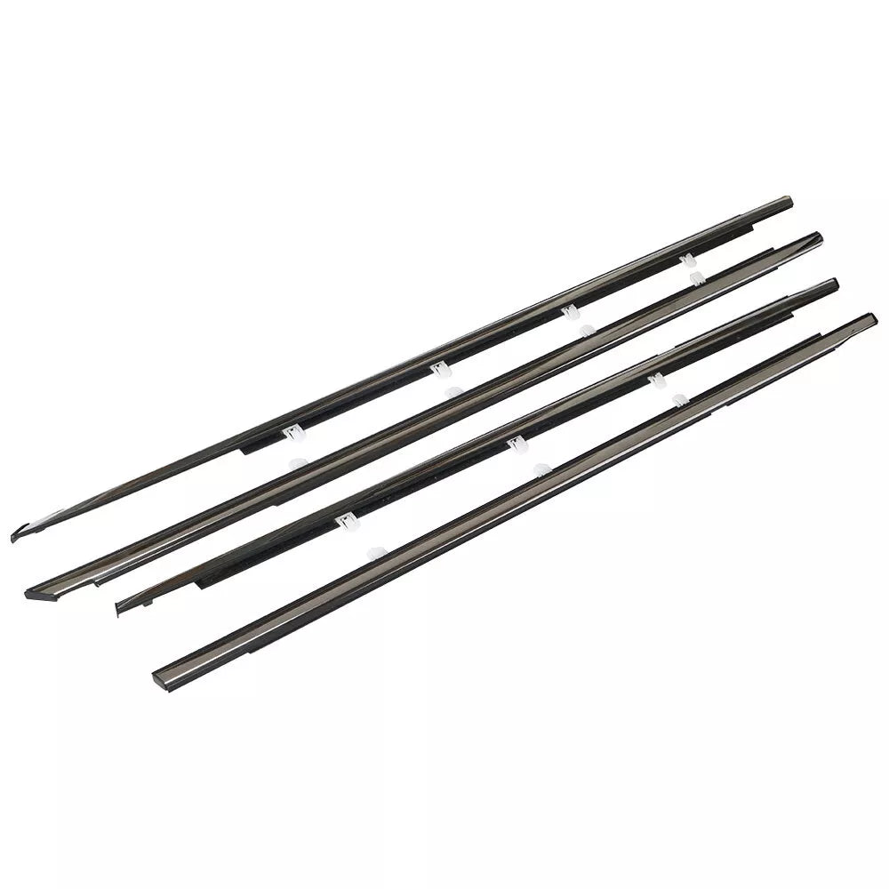 2008-2012 Honda Accord 72910-TA0-A01 4 piezas Burlete de ventana Moldura de sellado Embellecedor