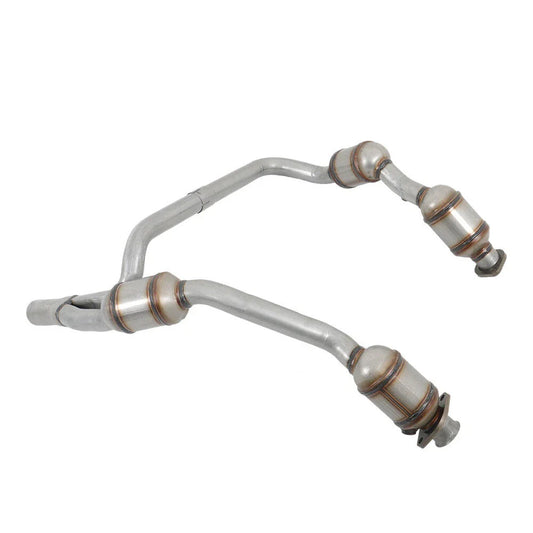 Jeep Wrangler JK 3.8L 2007-2009 Y-Pipe Front Exhaust Catalytic Converter