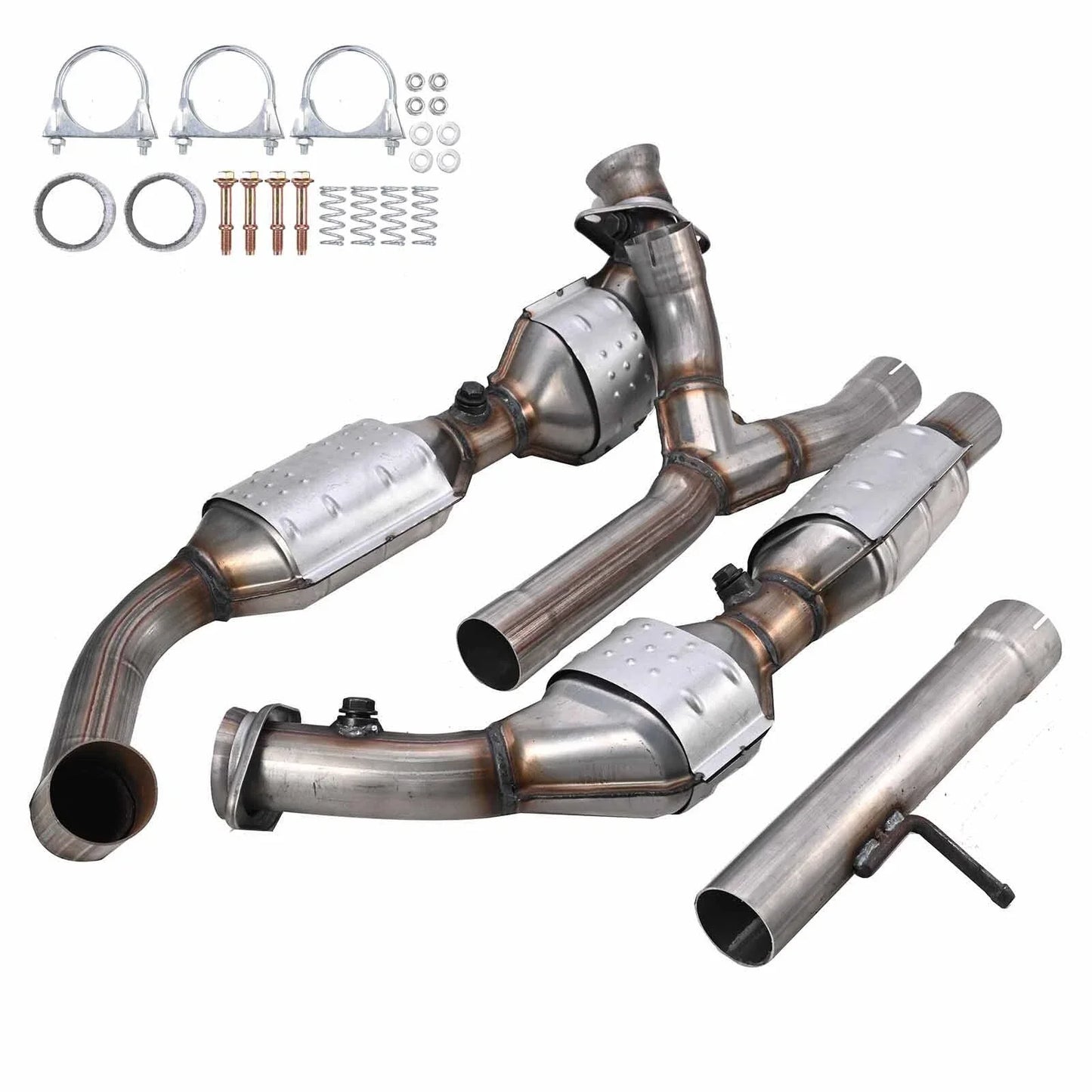 Ford F150 4WD 5.4L 2004-2006 Both Sides Catalytic Converters