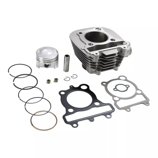 Kit de juntas de pistón y tapa de cilindro para Yamaha YFM200 Moto 4 (67 mm, 196 cc, 1985-1989)
