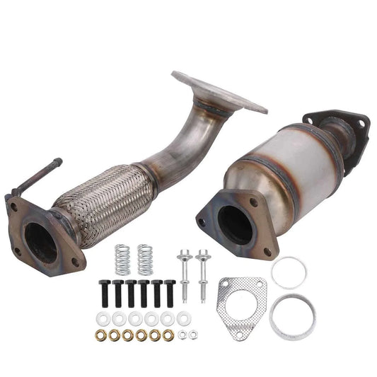 Honda Accord 2.4L 2008-2012, 2 tuyaux flexibles + convertisseur catalytique de collecteur arrière 642118 6H28175