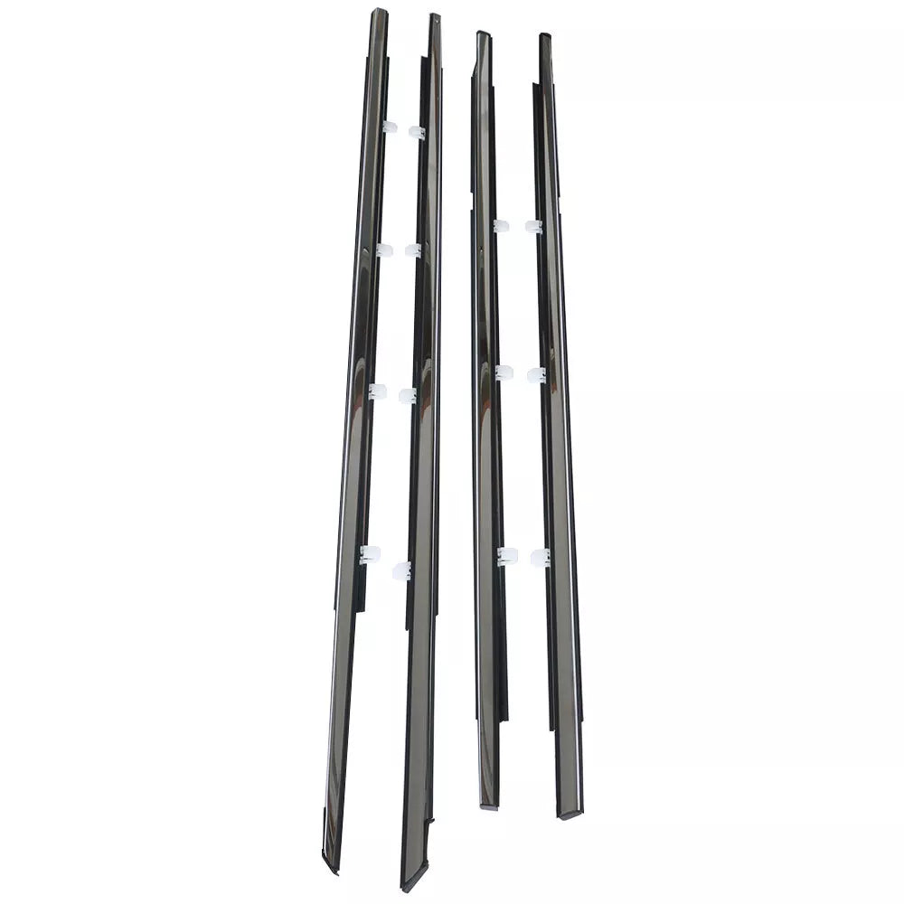 2008-2012 Honda Accord 72910-TA0-A01 4 piezas Burlete de ventana Moldura de sellado Embellecedor