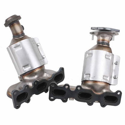 2013-2018 Lincoln MKT 3.7L Pair Bank 1 & 2 Manifold Catalytic Converter