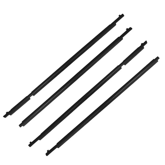2009-2012 Toyota RAV4 4PCS Door Auto Window Trim Moulding Belt Weatherstrip 75730-0R020