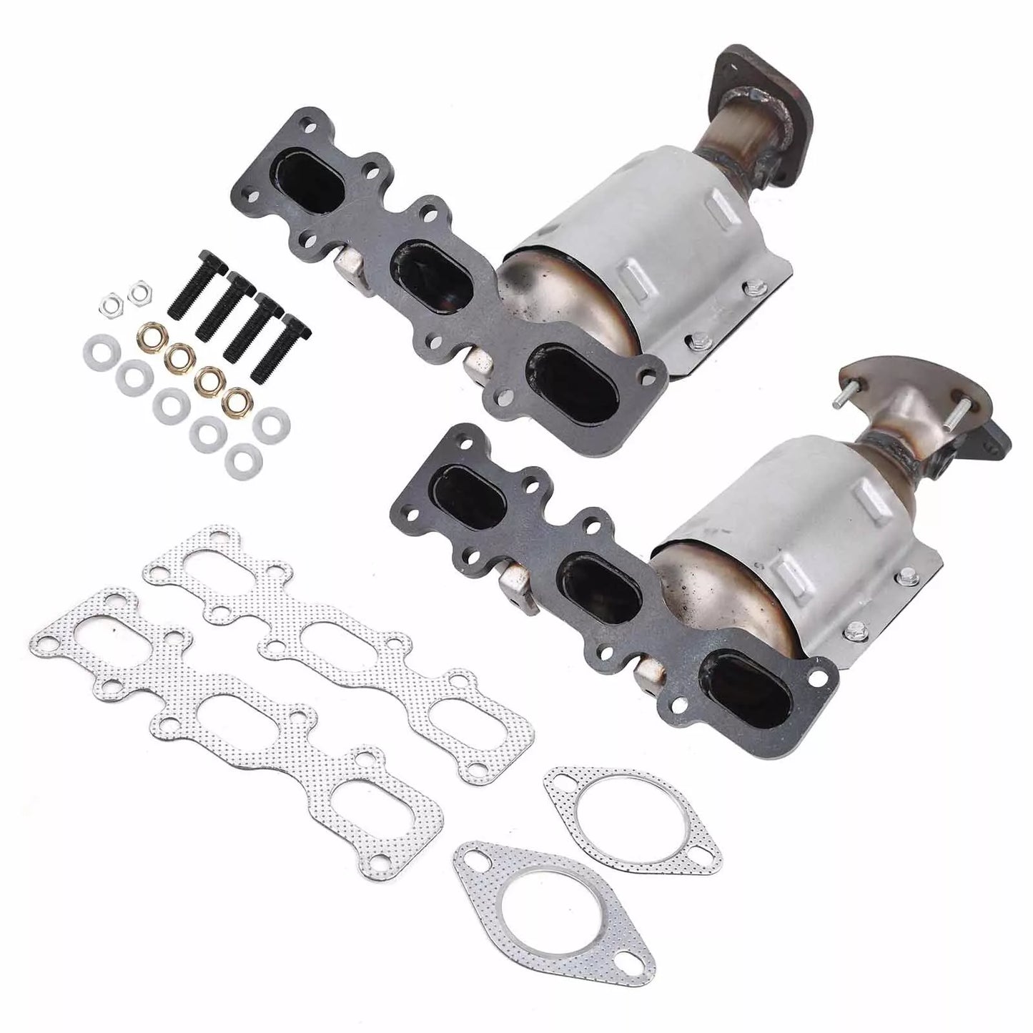 2013-2018 Lincoln MKT 3.7L Pair Bank 1 & 2 Manifold Catalytic Converter