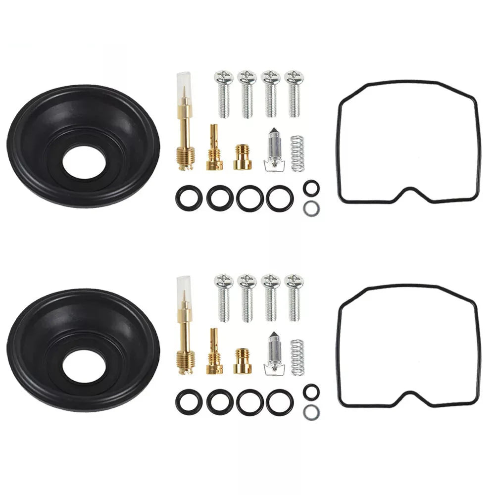 Kit de reconstrucción de carburador de diafragma de émbolo de 2" para Kawasaki EN450A 454 LTD 1985-1990