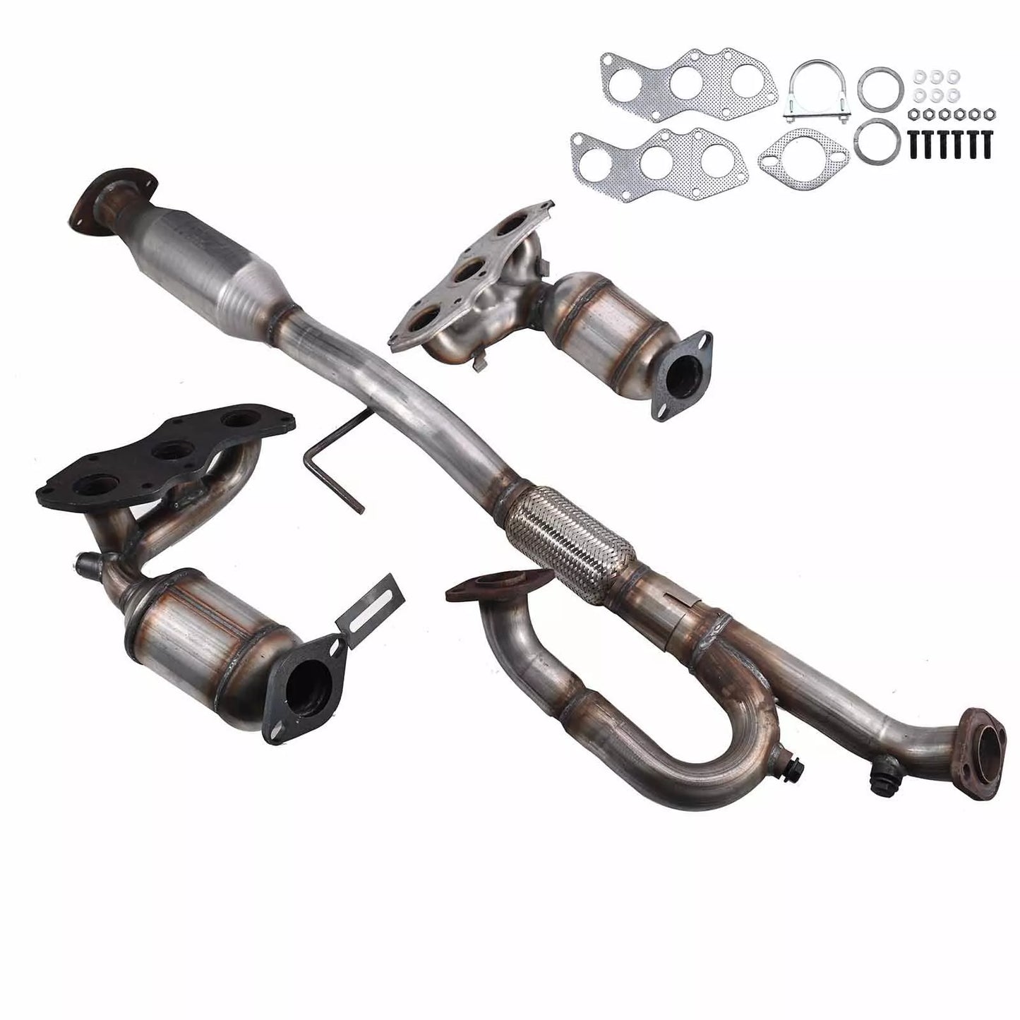 2007-2017 Lexus ES350 3.5L V6 3PCS Catalytic Converter