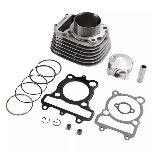 Kit de juntas de pistón y tapa de cilindro Yamaha YTM200E (1983-1985), 67 mm, 196 cc, 21V-11310-00 y 47J-11310-00