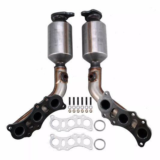 2005-2006 Toyota Tundra 4.0L Left & Right Manifold Catalytic Converter Set