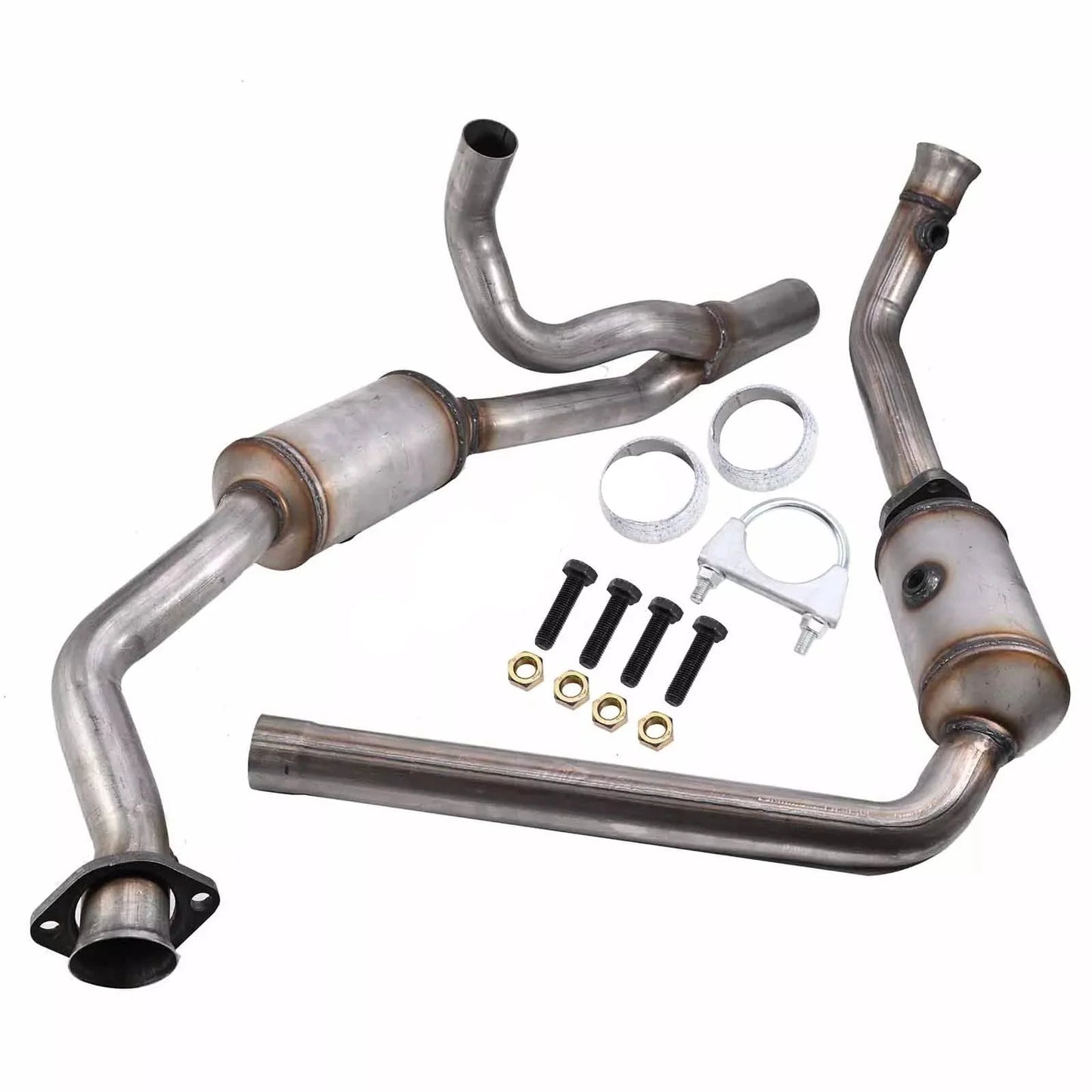 2010-2011 Jeep Wrangler 3.8L Catalytic Converters Complete Set 50498