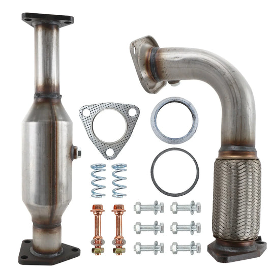 Honda Accord 2.4L 2003-2007 Catalytic Converter Honeycomb Front Flex Pipe