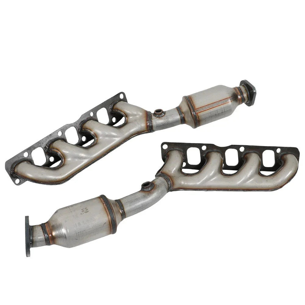 Nissan Titan 5.6L 2004-2015 4pcs Front & Rear Manifold Catalytic Converters 16478 16479 16488 16489
