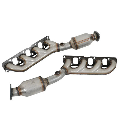 Nissan Titan 5.6L 2004-2015 4pcs Front & Rear Manifold Catalytic Converters 16478 16479 16488 16489