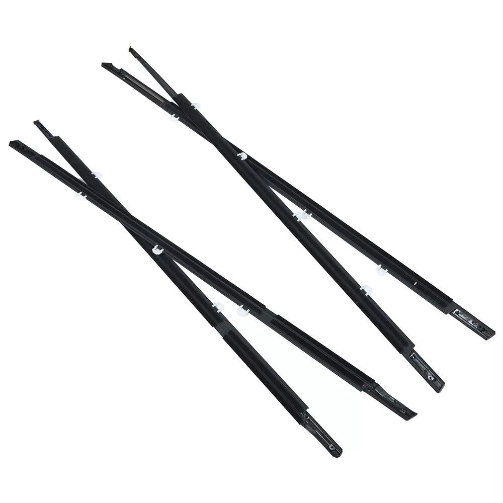 2008-2012 Honda Accord 72910-TA0-A01 4 piezas Burlete de ventana Moldura de sellado Embellecedor
