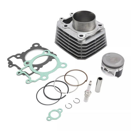 Kit de juntas de pistón y tapa de cilindro Kawasaki Bayou 250 KLF250A STD de 69 mm y 228 cc (2003-2011) 11005-1965