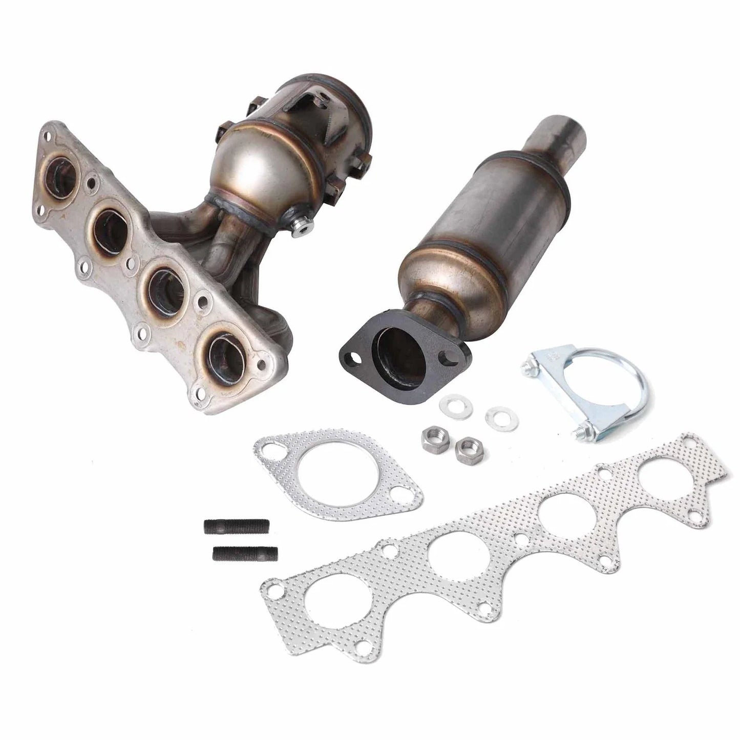 2012-2019 Kia Soul 1.6L Both Manifold & Rear Catalytic Converters w/ Gasket