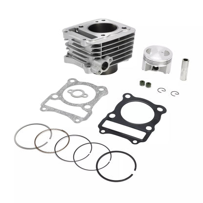Suzuki EN125 GS125 GZ125 DR125 150CC 4 stroke Cylinder w/SLS Flat Piston Gaskets Kit