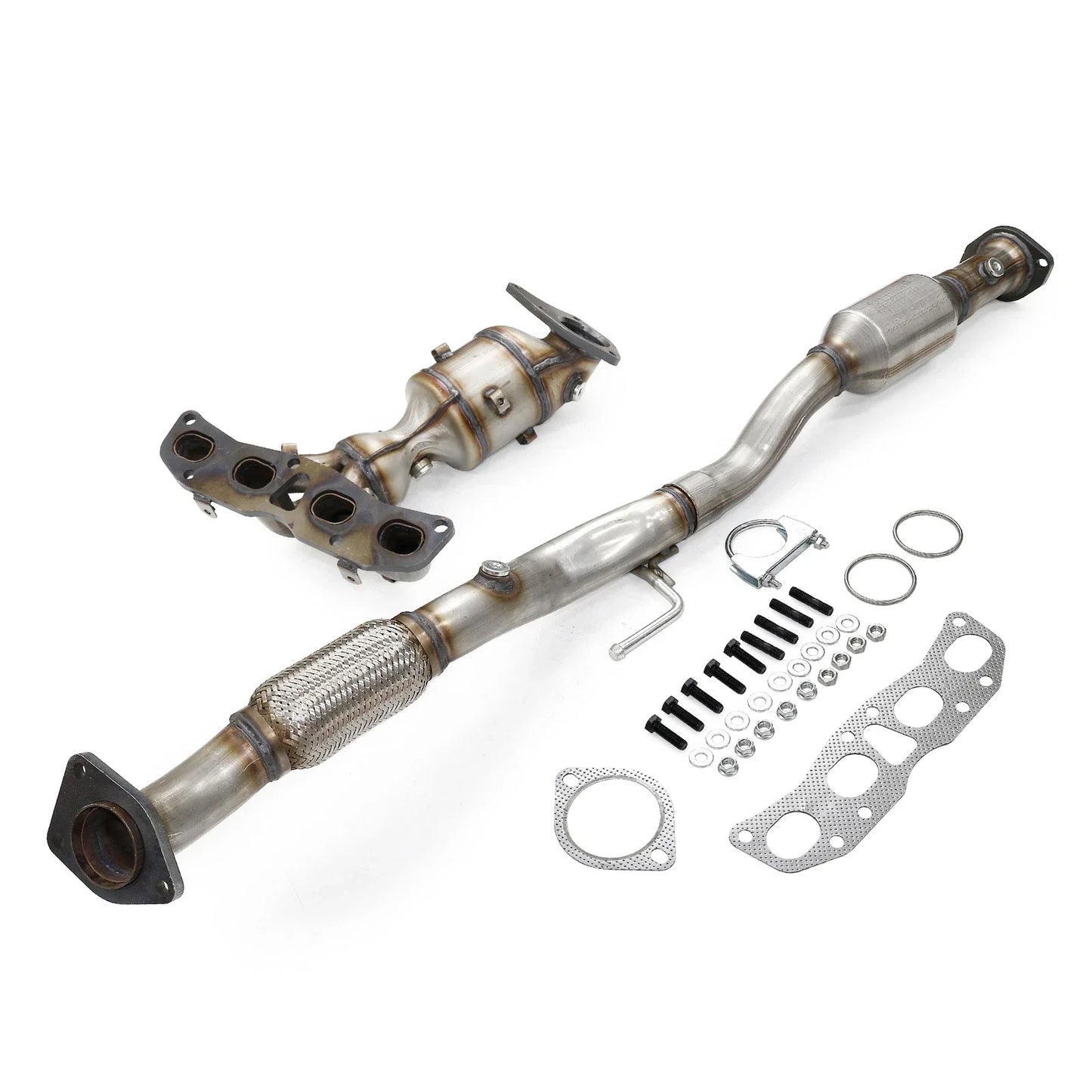 2007-2012 Nissan Altima L4 2.5L Front & Rear Catalytic Converter
