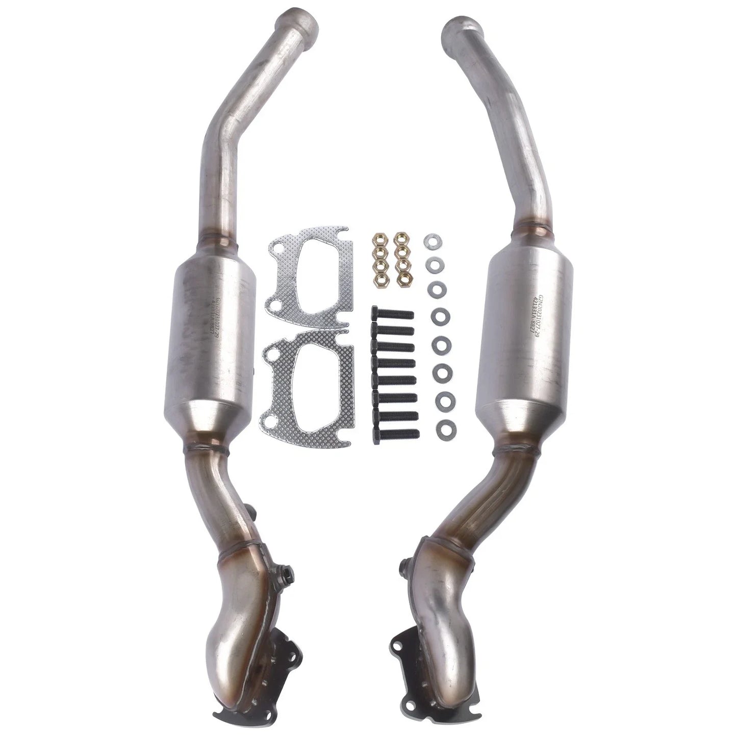 2011-2012 Jeep Grand Cherokee 10H49723 Left & Right Catalytic Converter Set