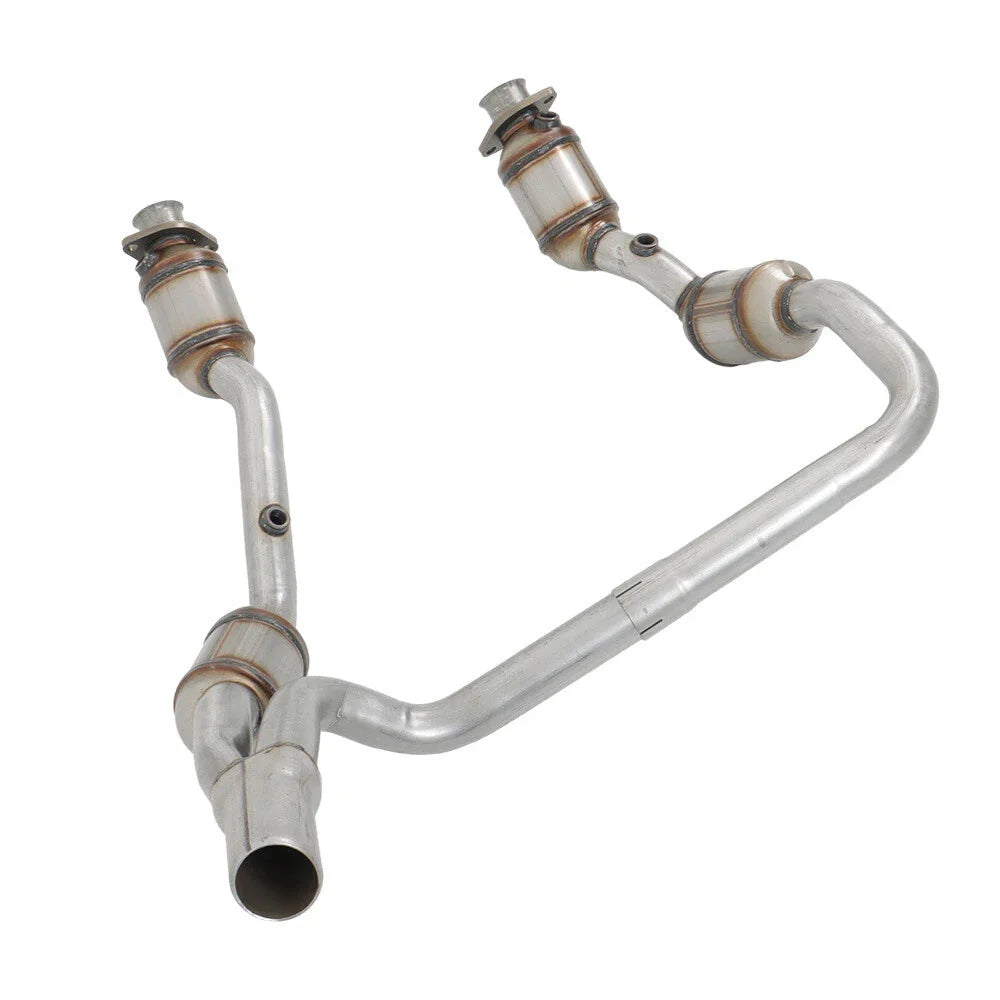 Jeep Wrangler JK 3.8L 2007-2009 Y-Pipe Front Exhaust Catalytic Converter