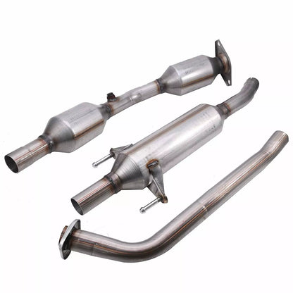 2009-2010 Pontiac Vibe 1.8L FWD Front Pipe Catalytic Converter & Resonator