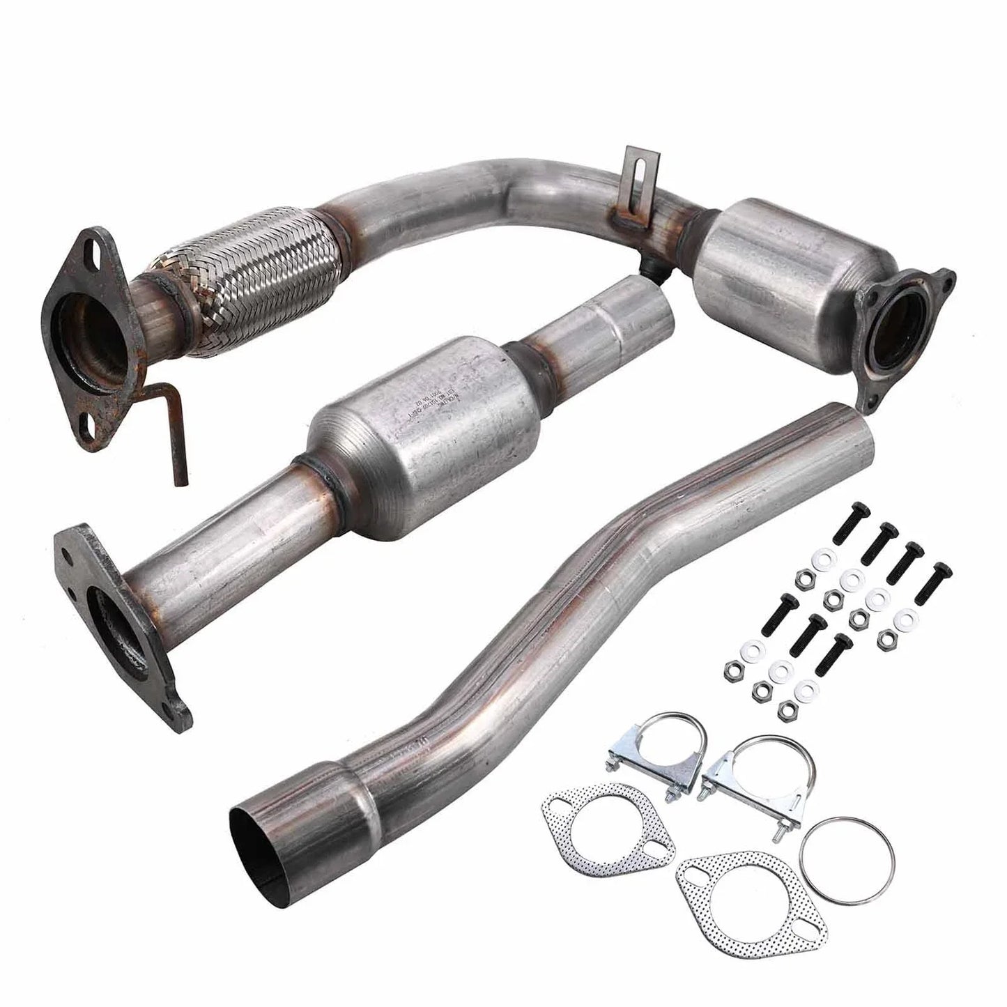 2010-2014 Chevy Equinox 2.4L BOTH Catalytic Converters DIRECT-FIT 54850 19463