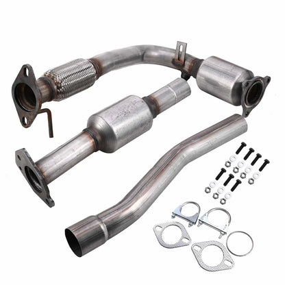 2010-2014 Chevy Equinox 2.4L BOTH Catalytic Converters DIRECT-FIT 54850 19463