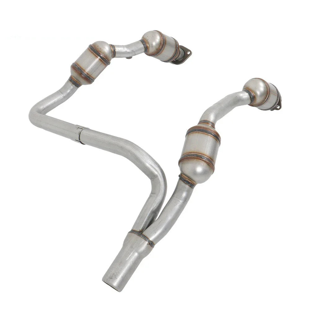 Jeep Wrangler JK 3.8L 2007-2009 Y-Pipe Front Exhaust Catalytic Converter