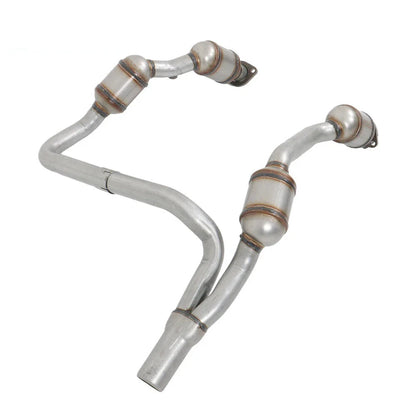 Jeep Wrangler JK 3.8L 2007-2009 Y-Pipe Front Exhaust Catalytic Converter