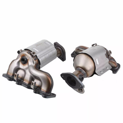 2013-2018 Lincoln MKT 3.7L Pair Bank 1 & 2 Manifold Catalytic Converter