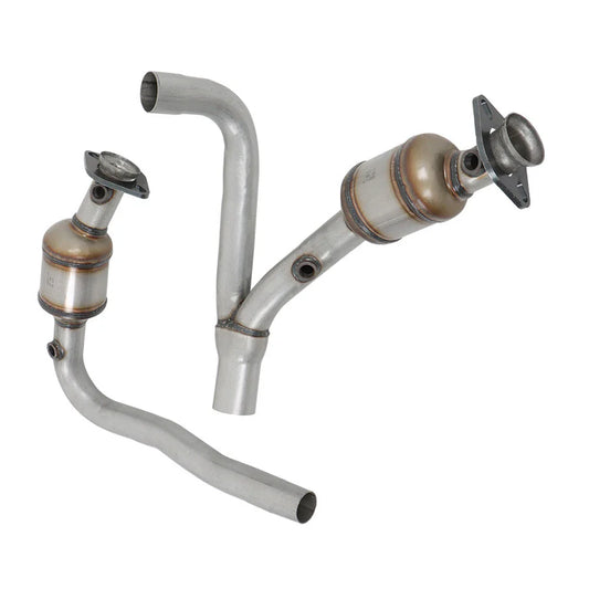 2004-2010 Dodge Dakota 3.7L Y-Pipe Catalytic Converters 645428/20389/19217