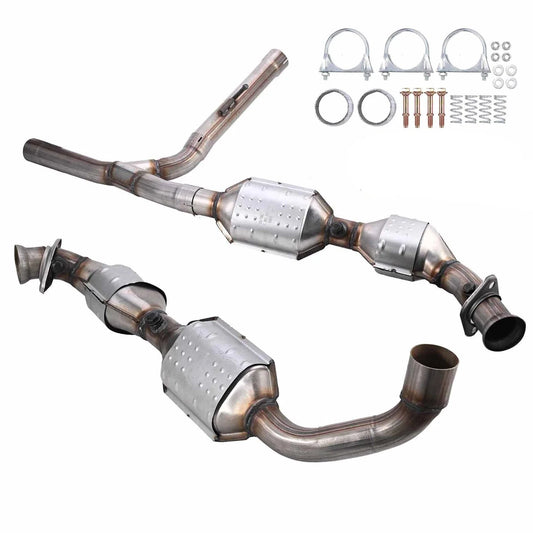 Ford F150 4WD 5.4L 2004-2006 Both Sides Catalytic Converters