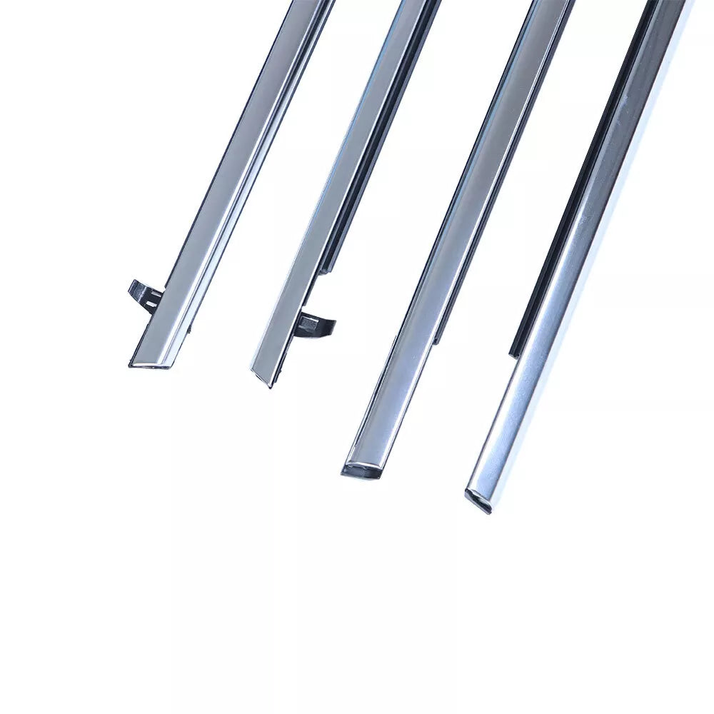 2003-2007 Honda Accord 72410-SDA-A11 4 piezas Burletes Moldura de ventana Sellado Cinturón