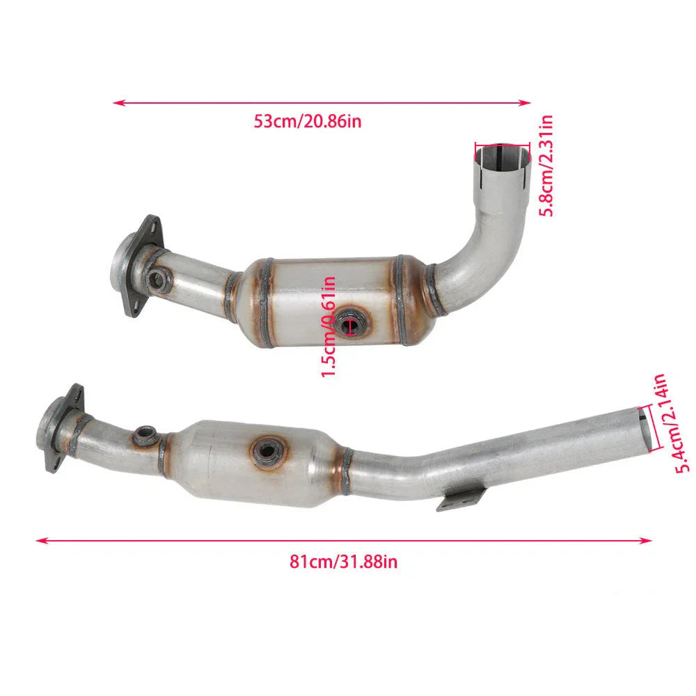 2015-2019 Ford Transit 150 250 350 3.7L Catalytic Converters Engine w/Y Pipe