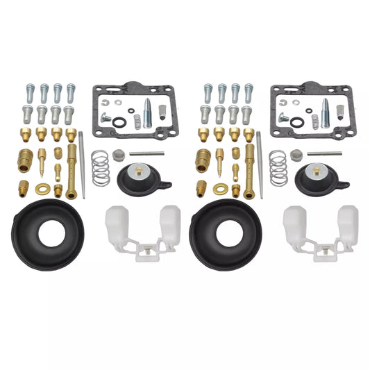 Kit de réparation et de reconstruction de carburateur pour Yamaha Virago XV750 1988-1998 (2 carburateurs)