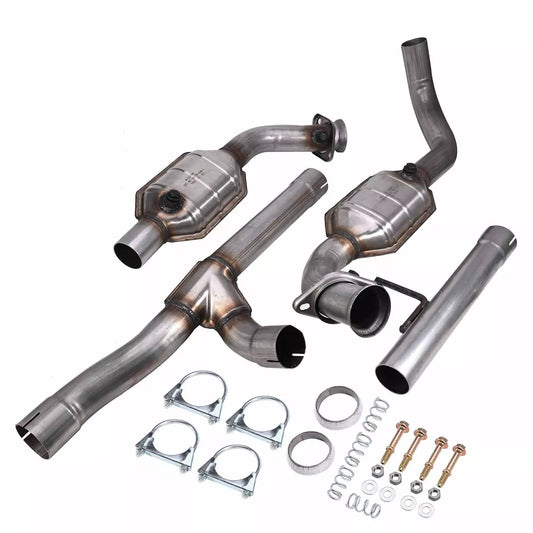 Convertisseur catalytique côté conducteur et passager 0794187 0794188 pour Ford F150 4X4 5.4L 2006-2008