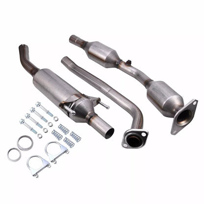 2009-2010 Pontiac Vibe 1.8L FWD Front Pipe Catalytic Converter & Resonator