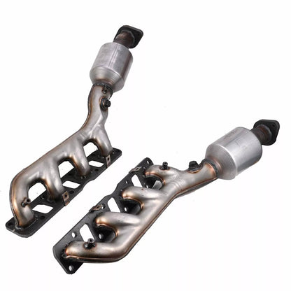 2008-2012 Nissan Pathfinder 5.6L 4 SET Front & Rear Manifold Catalytic Converters 16478 16479 16489 16488