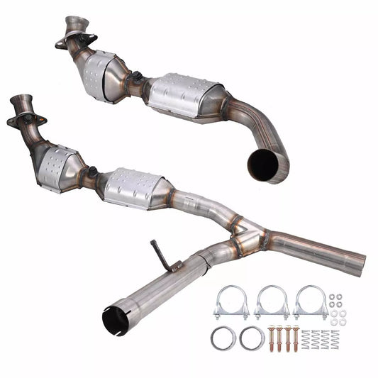 Ford F150 4WD 5.4L 2004-2006 Both Sides Catalytic Converters
