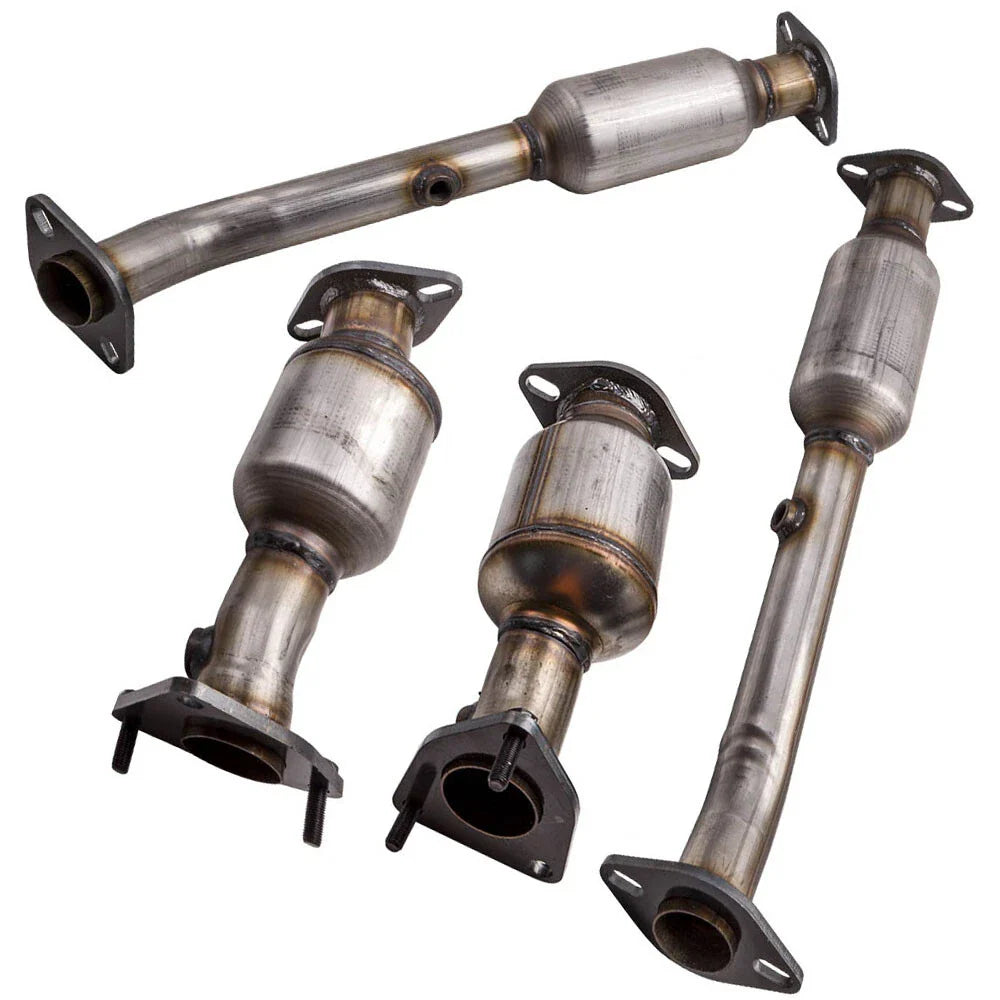 4PCS Catalytic Converter Set For 2012-2016 Nissan NV 1500 2500 3500 V6 4.0L