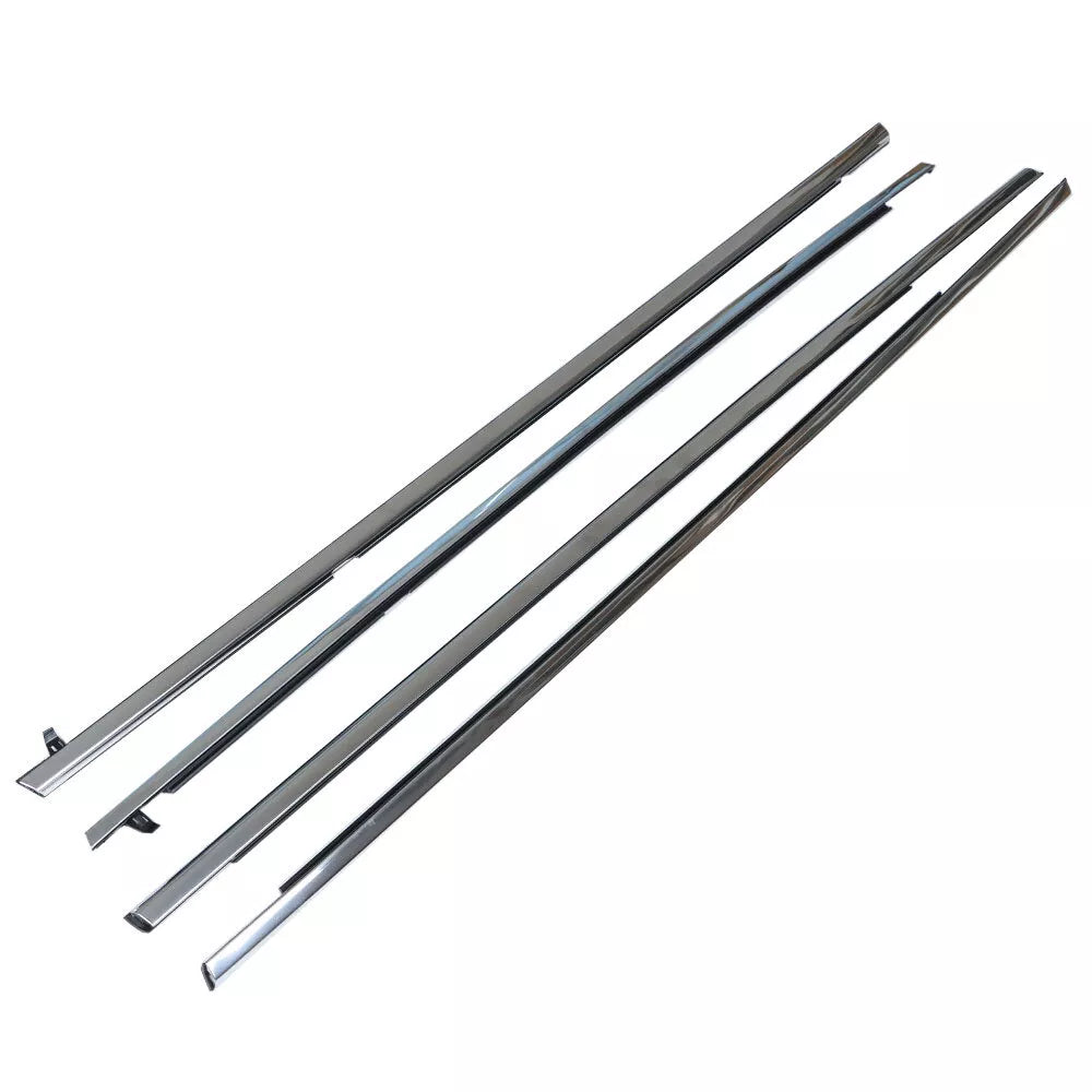 2003-2007 Honda Accord 72410-SDA-A11 4 piezas Burletes Moldura de ventana Sellado Cinturón