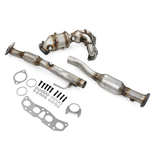 2007-2012 Nissan Altima L4 2.5L Front & Rear Catalytic Converter