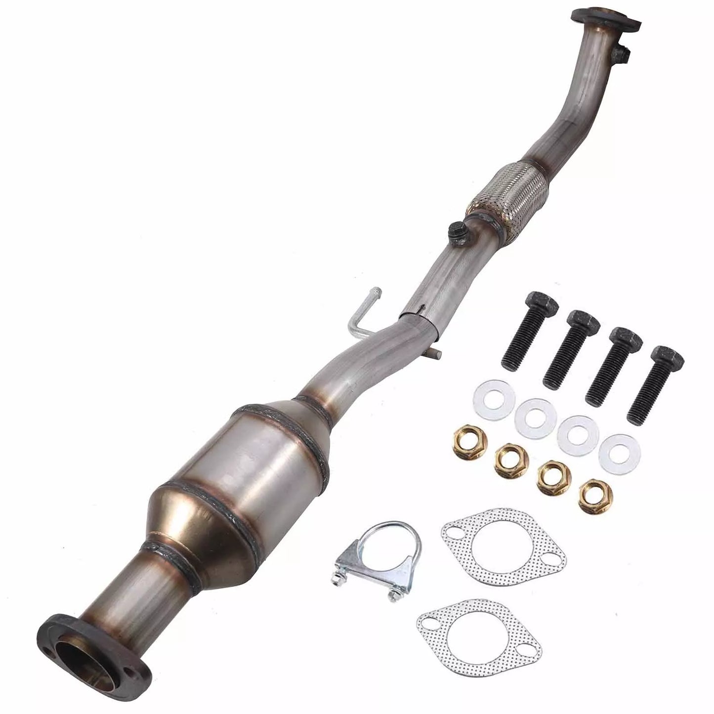 2004-2006 Toyota Solara 2.4L Catalytic Converter Direct Fit Front Flex Pipe