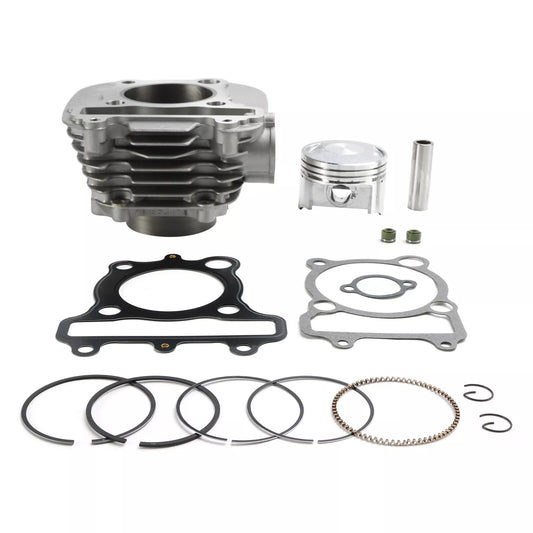 Kit de juntas de pistón y cilindro para Yamaha BW200/E Big Wheel 200 (1985-1988), 67 mm, 196 cc, 21V-11310-00 y 47J-11310-00