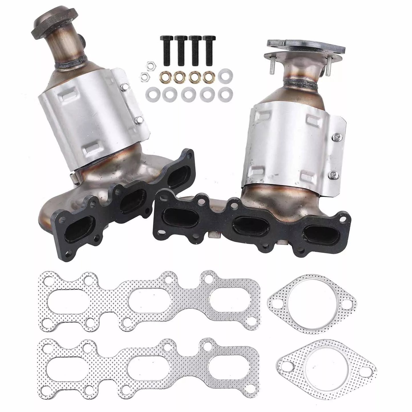 2013-2018 Lincoln MKT 3.7L Pair Bank 1 & 2 Manifold Catalytic Converter