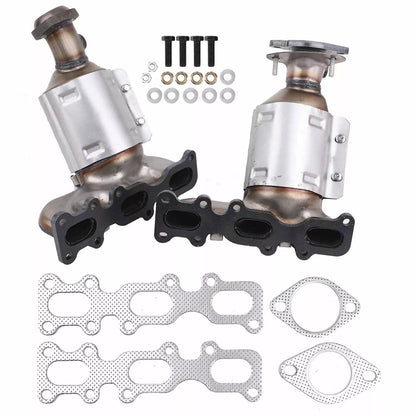 2013-2018 Lincoln MKT 3.7L Pair Bank 1 & 2 Manifold Catalytic Converter