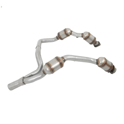 2007-2009 Jeep Wrangler JK 3.8L Y-Pipe Front Exhaust Catalytic Converter