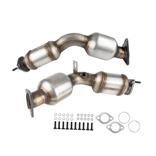 2003-2006 Infiniti G35 12H5484 Catalytic Converters Front Both Sides