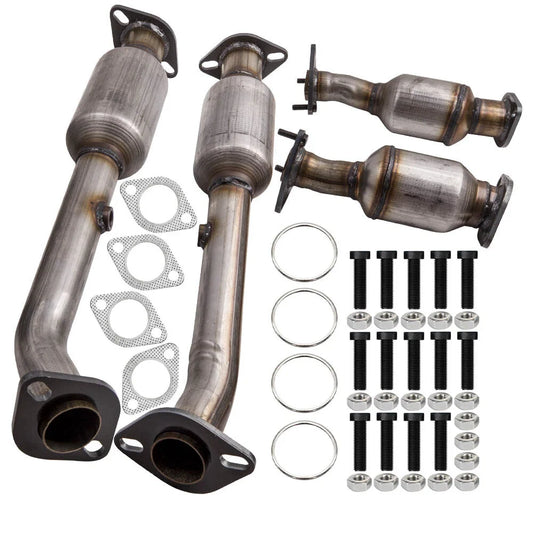 4PCS Catalytic Converter Set For 2012-2016 Nissan NV 1500 2500 3500 V6 4.0L